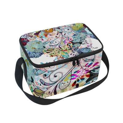 Lunch Box Insulated Lunch Bag Large Cooler Floral Mandala Tote Bagfor Kids Men Women
Lunch Box Insulated Lunch Bag Large Cooler Floral Mandala Tote Bagfor Kids Men Women