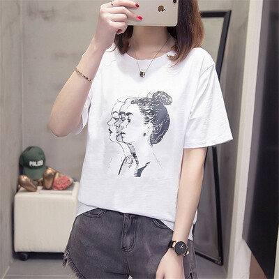 JOY OF JOY Jingdong Womens 2019 Summer New Womens Korean Short Sleeve T-Shirt Womens Bamboo Cotton JWTD191466 White L
JOY OF JOY Jingdong Womens 2019 Summer New Womens Korean Short Sleeve T-Shirt Womens Bamboo Cotton JWTD191466 White L