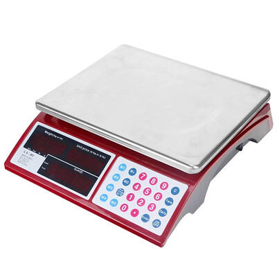 Camry Digital Commercial Price Scale 33lb15kg for Food Meat Fruit Produce with Dual Bright Red LED Display
Camry Digital Commercial Price Scale 33lb15kg for Food Meat Fruit Produce with Dual Bright Red LED Display