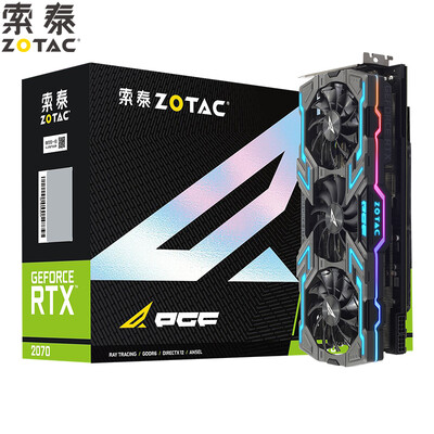 ZOTAC RTX2070-8GD6 Player Power Extreme PGF OC14 Eat Chicken Graphics CardGame E-sport Desktop Graphics Card 1410-183014000MHz
ZOTAC RTX2070-8GD6 Player Power Extreme PGF OC14 Eat Chicken Graphics CardGame E-sport Desktop Graphics Card 1410-183014000MHz