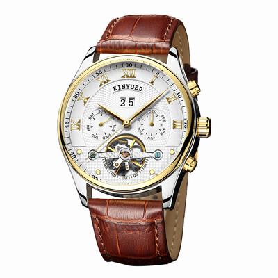 KINYUED Business Watch Automatic Mechanical Men Watches 3ATM Water-resistant Wristwatch Male Relogio Musculino
KINYUED Business Watch Automatic Mechanical Men Watches 3ATM Water-resistant Wristwatch Male Relogio Musculino