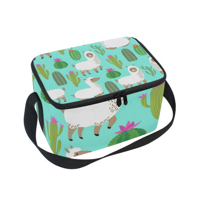 ALAZA Cute Llama Baby Lunch Box Insulated Lunch Bag Large Cooler Tote Bagfor Kids Men Women
ALAZA Cute Llama Baby Lunch Box Insulated Lunch Bag Large Cooler Tote Bagfor Kids Men Women