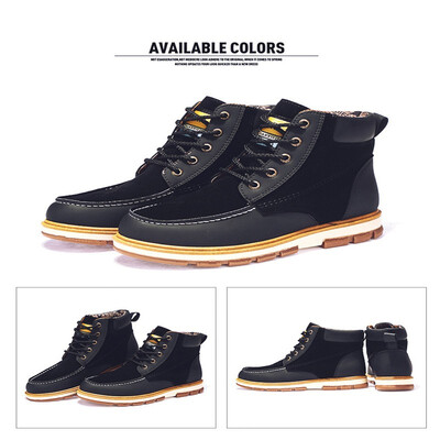 Genuine Leather Men Boots Autumn Winter Ankle Boots Fashion Footwear Lace Up Shoes Men High Quality Vintage Men Shoes
Genuine Leather Men Boots Autumn Winter Ankle Boots Fashion Footwear Lace Up Shoes Men High Quality Vintage Men Shoes