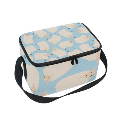 ALAZA Lunch Box Sheep Pattern Insulated Lunch Bag Large Cooler Tote Bagfor Men Women
ALAZA Lunch Box Sheep Pattern Insulated Lunch Bag Large Cooler Tote Bagfor Men Women