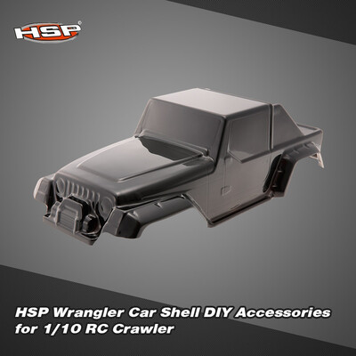 Original HSP Wrangler Car Shell DIY Accessories for 110 RC Crawler Car Monster Truck
Original HSP Wrangler Car Shell DIY Accessories for 110 RC Crawler Car Monster Truck
