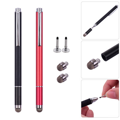 Universal 2 in 1 Stylus Pens with Fiber Tip&Disc Tip Precision Touchscreen Pen for All Capacitive Cellphones Tablets Laptops P
Universal 2 in 1 Stylus Pens with Fiber Tip&Disc Tip Precision Touchscreen Pen for All Capacitive Cellphones Tablets Laptops P