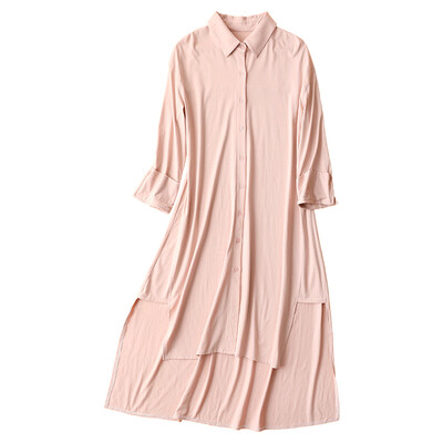 Qingtong nightdress female spring&summer cotton long-sleeved long version 2019 new shirt long-sleeved sexy pajamas Korean version can be worn outside 3371323 pink
Qingtong nightdress female spring&summer cotton long-sleeved long version 2019 new shirt long-sleeved sexy pajamas Korean version can be worn outside 3371323 pink