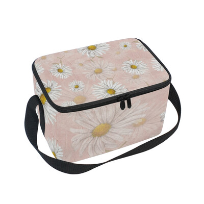 ALAZA Insulated Lunch Box Chamomile Pattern Pink Lunch Bag for Men Women Portable Tote Bag Cooler Bag
ALAZA Insulated Lunch Box Chamomile Pattern Pink Lunch Bag for Men Women Portable Tote Bag Cooler Bag