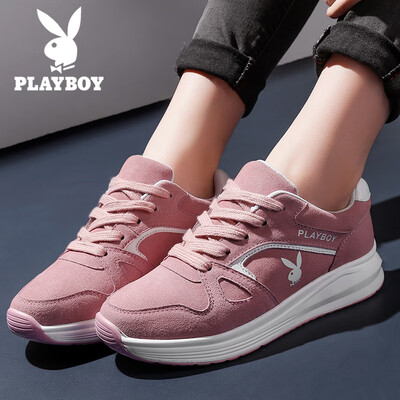 Playboy PLAYBOY casual shoes flat with thick bottom breathable comfortable sports running belt 1268 pink 36
Playboy PLAYBOY casual shoes flat with thick bottom breathable comfortable sports running belt 1268 pink 36