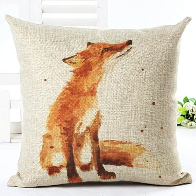 Christmas Nordic Pillowcase lovely animal fox Decorative Cotton Linen Throw Pillow cover Cojines almofada
Christmas Nordic Pillowcase lovely animal fox Decorative Cotton Linen Throw Pillow cover Cojines almofada