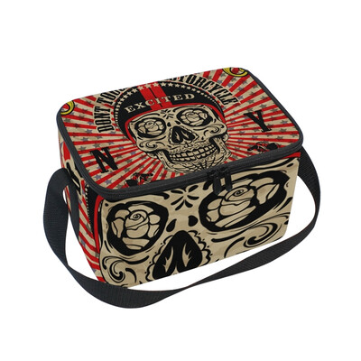 ALAZA Lunch Box Insulated Skull Motorcycle Lunch Bag Large Cooler Tote Bag for Men Women
ALAZA Lunch Box Insulated Skull Motorcycle Lunch Bag Large Cooler Tote Bag for Men Women