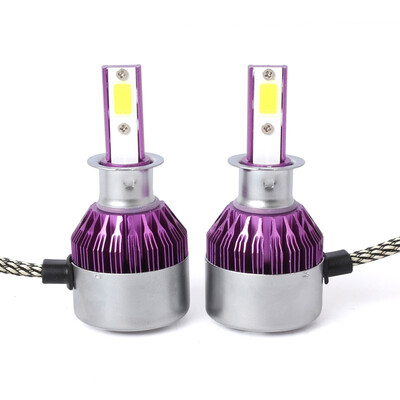 H3 C6P 2PCS Led Cob LED Chip Car Headlamp 36W 6500k White Light 8000LM Car Bulb Fog Light Purple
H3 C6P 2PCS Led Cob LED Chip Car Headlamp 36W 6500k White Light 8000LM Car Bulb Fog Light Purple