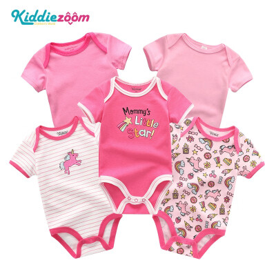 5PCSLot Unicorn Baby Girl Clothes Cotton Babywear Bodysuits One-Piece Baby Boy Clothes Rompers Newborn 0-12M Short Sleeve
5PCSLot Unicorn Baby Girl Clothes Cotton Babywear Bodysuits One-Piece Baby Boy Clothes Rompers Newborn 0-12M Short Sleeve