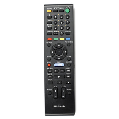 Remote control RM-D1065 for sony Blu-ray dvd home theater RM-ADU004 RM-ADU079 RM-ADU138 RM-ADP001 RM-AAU002 RMT-D187P RM-AAU013
Remote control RM-D1065 for sony Blu-ray dvd home theater RM-ADU004 RM-ADU079 RM-ADU138 RM-ADP001 RM-AAU002 RMT-D187P RM-AAU013