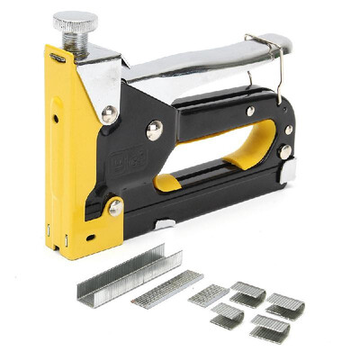 3-Way Tacker Staple Stapler Kit Upholstery Stapler for Fixing Manual Tacker Tool with Brad Nail
3-Way Tacker Staple Stapler Kit Upholstery Stapler for Fixing Manual Tacker Tool with Brad Nail