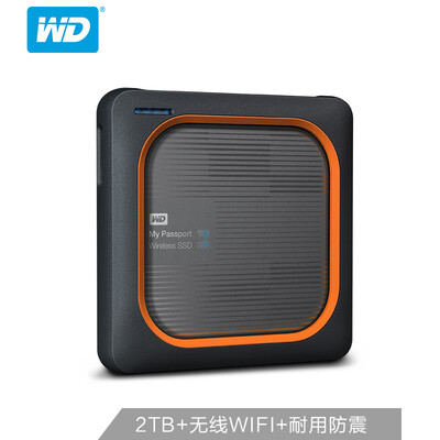 Western Digital WD 2TB USB30 Mobile Hard Drive Solid State PSSD My Passport Wireless Wireless WIFI Durable Shockproof WDBAMJ0020BGY
Western Digital WD 2TB USB30 Mobile Hard Drive Solid State PSSD My Passport Wireless Wireless WIFI Durable Shockproof WDBAMJ0020BGY