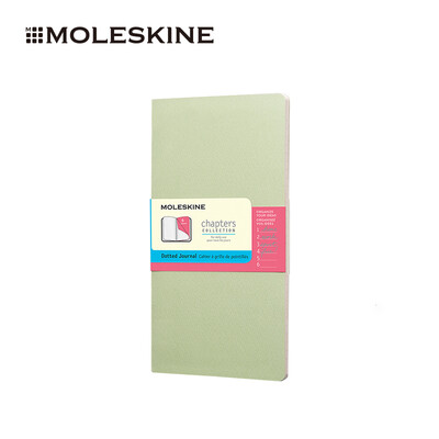 MOLESKINE soft face copy notebook slim medium chapter creative dot notebook Notets color light green
MOLESKINE soft face copy notebook slim medium chapter creative dot notebook Notets color light green
