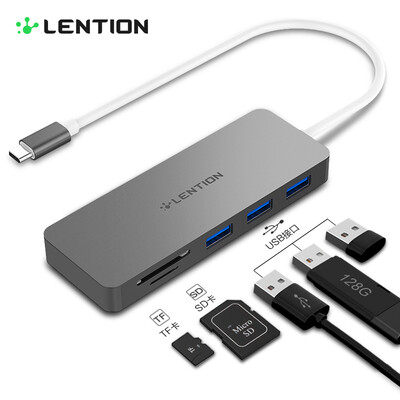 Lansheng lention Type-c docking station USB-c adapter Apple Dell Lenovo Xiaomi ASUS computer adapter 3 usbTFSD30 card reader deep space gray
Lansheng lention Type-c docking station USB-c adapter Apple Dell Lenovo Xiaomi ASUS computer adapter 3 usbTFSD30 card reader deep space gray