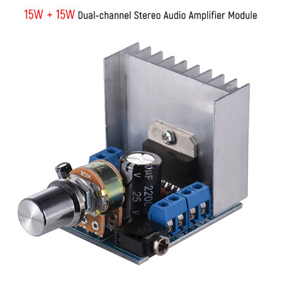 Stereo 20 Audio Amplifier Module 35W 35W Dual-channel Mini Amp Board Amplify DIY Circuit Board with Heatsink
Stereo 20 Audio Amplifier Module 35W 35W Dual-channel Mini Amp Board Amplify DIY Circuit Board with Heatsink