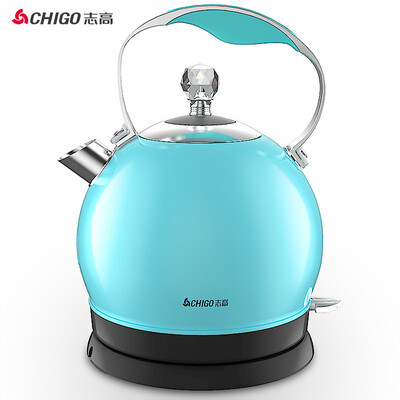 CHIGO electric kettle European electric kettle thickened 304 stainless steel 2L large capacity kettle ZG-K52BJ light blue
CHIGO electric kettle European electric kettle thickened 304 stainless steel 2L large capacity kettle ZG-K52BJ light blue