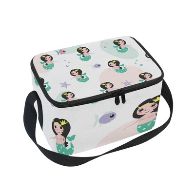 ALAZA Mermaid And Fishes Lunch Box Insulated Lunch Bag Large Cooler Tote Bagfor Men Women
ALAZA Mermaid And Fishes Lunch Box Insulated Lunch Bag Large Cooler Tote Bagfor Men Women