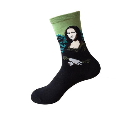 Fashion Art Cotton Crew Printed Socks Painting Character Pattern Women Men Harajuku Design Sox Calcetine Van Gogh Novelty Funny
Fashion Art Cotton Crew Printed Socks Painting Character Pattern Women Men Harajuku Design Sox Calcetine Van Gogh Novelty Funny