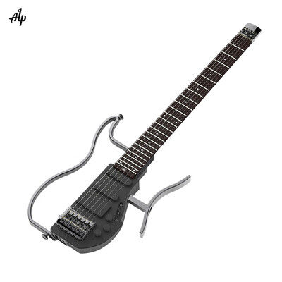 ALP AD-80 Professional Foldable Headless Travel Electric Guitar Built-in Headphone Amplifier & Rechargeable Lithium Battery with G
ALP AD-80 Professional Foldable Headless Travel Electric Guitar Built-in Headphone Amplifier & Rechargeable Lithium Battery with G