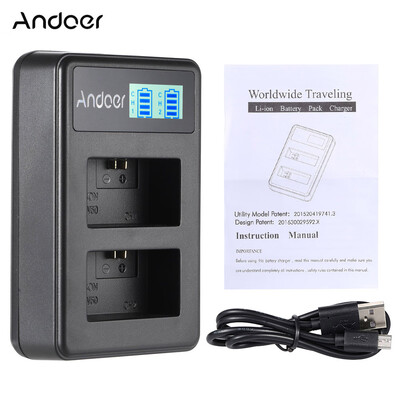 Andoer NP-FW50 Rechargeable LED Display Li-ion Battery Charger Pack 2-Slot USB Cable Kit for SONY Alpha A7 A7R A7S A5000 A6000 NEX
Andoer NP-FW50 Rechargeable LED Display Li-ion Battery Charger Pack 2-Slot USB Cable Kit for SONY Alpha A7 A7R A7S A5000 A6000 NEX