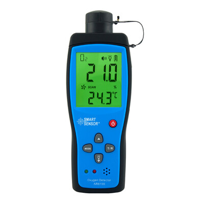 Xima oxygen detector oxygen O2 concentration detector handheld air oxygen content tester oxygen meter sound&light alarm AR8100
Xima oxygen detector oxygen O2 concentration detector handheld air oxygen content tester oxygen meter sound&light alarm AR8100