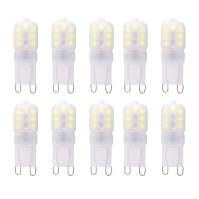 Lightme 10PCS G9 AC 110V 25W SMD 2835 LED Bulb Light Energy Saving Lamp with 14 LEDs
Lightme 10PCS G9 AC 110V 25W SMD 2835 LED Bulb Light Energy Saving Lamp with 14 LEDs