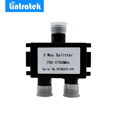 Lintratek 2 Way Divider Splitter 700MHz2700MHz for GSM WCDMA DCS LTE PCS AWS Mobile Phone Signal Booster Repeater Amplifier10
Lintratek 2 Way Divider Splitter 700MHz2700MHz for GSM WCDMA DCS LTE PCS AWS Mobile Phone Signal Booster Repeater Amplifier10
