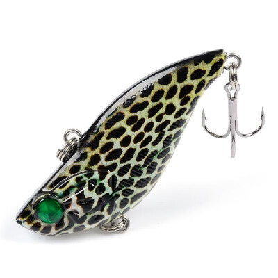 VIB Fishing Lures with Treble Hooks 3D Eyes Lifelike Fishing Bait Artificial Hard Bait Lure
VIB Fishing Lures with Treble Hooks 3D Eyes Lifelike Fishing Bait Artificial Hard Bait Lure