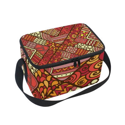 ALAZA Insulated Lunch Box Roma Geometric Pattern Lunch Bag for Men Women Portable Tote Bag Cooler Bag
ALAZA Insulated Lunch Box Roma Geometric Pattern Lunch Bag for Men Women Portable Tote Bag Cooler Bag