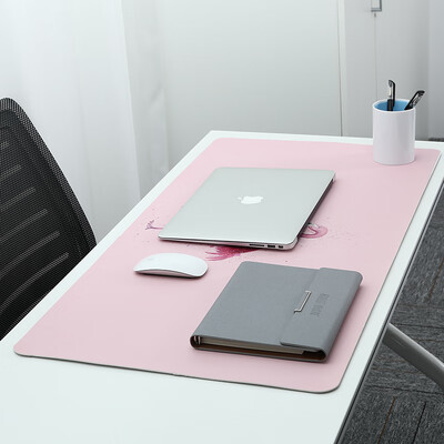 BUBM oversized mouse pad office table pad cute cartoon laptop pad keyboard pad office desk pad game home girl male large flamingo BGZDL-KT