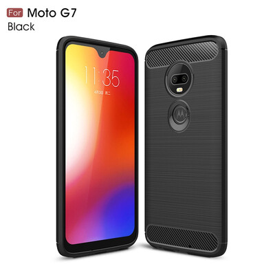 Goowiiz Phone Case For Motorola Moto E6G7 Fashion Slim Carbon Fiber TPU Soft Silicone Prevent falling
Goowiiz Phone Case For Motorola Moto E6G7 Fashion Slim Carbon Fiber TPU Soft Silicone Prevent falling