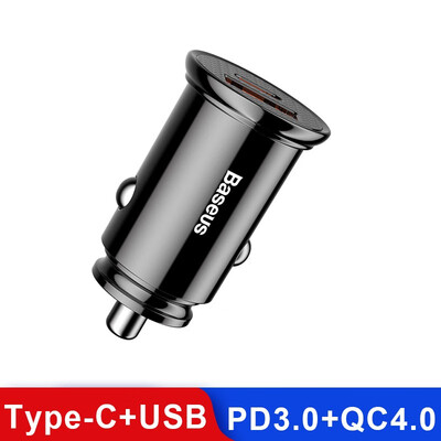 Baseus 30W Quick Charge 40 Car Charger For iPhone Samsung AFC Huawei SCP FCP USB Type C PD 30 Fast Charging Car Phone Charger
Baseus 30W Quick Charge 40 Car Charger For iPhone Samsung AFC Huawei SCP FCP USB Type C PD 30 Fast Charging Car Phone Charger