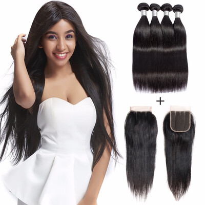 Nami Hair Brazilian Straight Remy Hair 4 Bundles With Lace Closure 100 Human Hair Extensions With Lace Closure
Nami Hair Brazilian Straight Remy Hair 4 Bundles With Lace Closure 100 Human Hair Extensions With Lace Closure