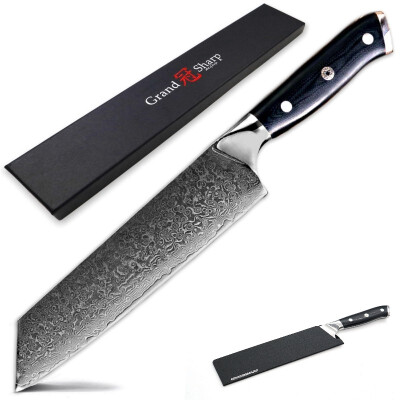 Grandsharp 77 Inch Damascus Chef Knife Kiritsuke Gyuto Professional Kitchen Knives vg10 Japanese Damascus Steel Cooking Knives
Grandsharp 77 Inch Damascus Chef Knife Kiritsuke Gyuto Professional Kitchen Knives vg10 Japanese Damascus Steel Cooking Knives