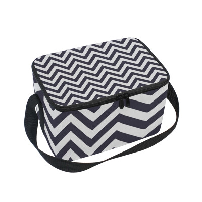 ALAZA Insulated Lunch Box 3D Black Wave Lunch Bag for Men Women Portable Tote Bag Cooler Bag
ALAZA Insulated Lunch Box 3D Black Wave Lunch Bag for Men Women Portable Tote Bag Cooler Bag