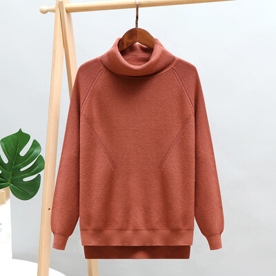 High neck sweater female short loose sweater thick sweater womens clothing spring winter
High neck sweater female short loose sweater thick sweater womens clothing spring winter