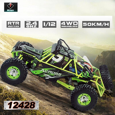 Original Wltoys 12428 112 24G 4WD Electric Brushed Crawler RTR RC Car
Original Wltoys 12428 112 24G 4WD Electric Brushed Crawler RTR RC Car