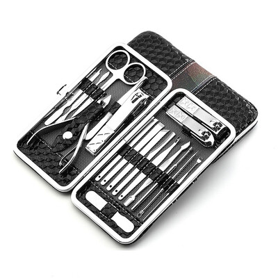 Manicure Set Stainless Steel Pedicure Tools Professional Grooming Kit Portable Nail Clipper Set with Travel Case for Men&Women
Manicure Set Stainless Steel Pedicure Tools Professional Grooming Kit Portable Nail Clipper Set with Travel Case for Men&Women