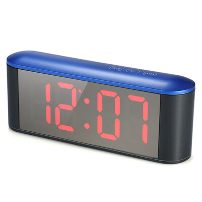 Digital Touch Control LED Mirror Clock USB Powered 12H24H °C°F Display Alarm Clock with Snooze Function Adjustable LED Luminance
Digital Touch Control LED Mirror Clock USB Powered 12H24H °C°F Display Alarm Clock with Snooze Function Adjustable LED Luminance