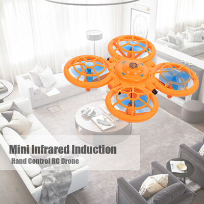 HC667 Mini RC Drone Infrared Induction Hand Control UFO Training Quadcopter for Kids Toy Gift
HC667 Mini RC Drone Infrared Induction Hand Control UFO Training Quadcopter for Kids Toy Gift