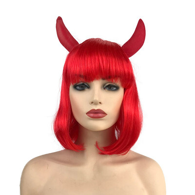 StrongBeauty Women Ox Horn Shape Wig Cap Resuable Head Accessories Straight Wig for Festival
StrongBeauty Women Ox Horn Shape Wig Cap Resuable Head Accessories Straight Wig for Festival