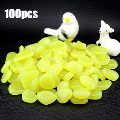 100pcs Glow in the Dark Garden Pebbles for Walkways Aquarium Decor Plants Luminous Stones
100pcs Glow in the Dark Garden Pebbles for Walkways Aquarium Decor Plants Luminous Stones