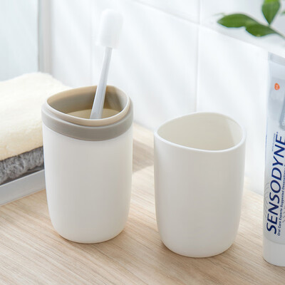 Gagarin travel wash cup toothbrush cup portable toothbrush box mouth cup set simple toothpaste storage brush cup fala apricot
Gagarin travel wash cup toothbrush cup portable toothbrush box mouth cup set simple toothpaste storage brush cup fala apricot