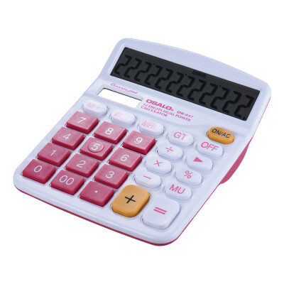 Handheld Colorful Standard Function Desktop Electronic Calculator Solar&Battery Dual Powered 12 Digits Orange
Handheld Colorful Standard Function Desktop Electronic Calculator Solar&Battery Dual Powered 12 Digits Orange