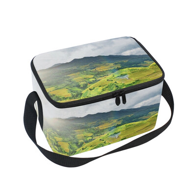 ALAZA Lunch Box Nature Vegetation Hill Mount Insulated Lunch Bag Large Cooler Tote Bagfor Men Women
ALAZA Lunch Box Nature Vegetation Hill Mount Insulated Lunch Bag Large Cooler Tote Bagfor Men Women