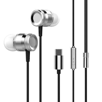 USB Type-C In-Ear Wired Metal Earphone Headset USB-C Earphone Earbuds In-line Control w Mic for Xiaomi 6 Note 3 MIX 2 Letv LeEco
USB Type-C In-Ear Wired Metal Earphone Headset USB-C Earphone Earbuds In-line Control w Mic for Xiaomi 6 Note 3 MIX 2 Letv LeEco